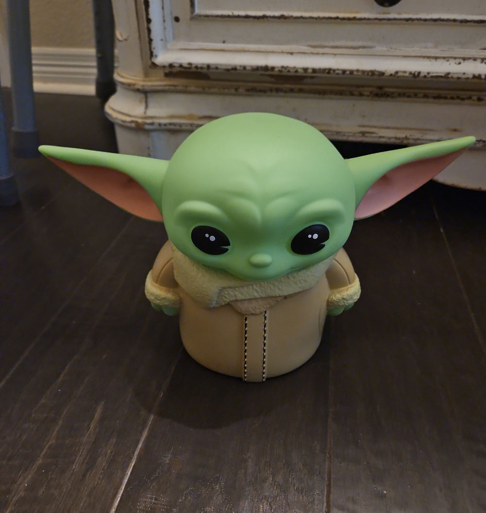Star Wars Grogu Green and Tan Collectible Figure